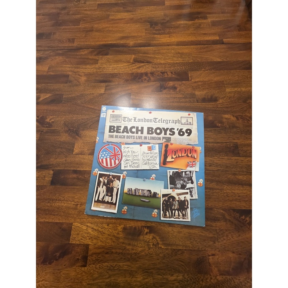 ♫ Beach Boys '69: The Beach Boys Live In London ♫ 1976 Capitol Records Vinyl LP